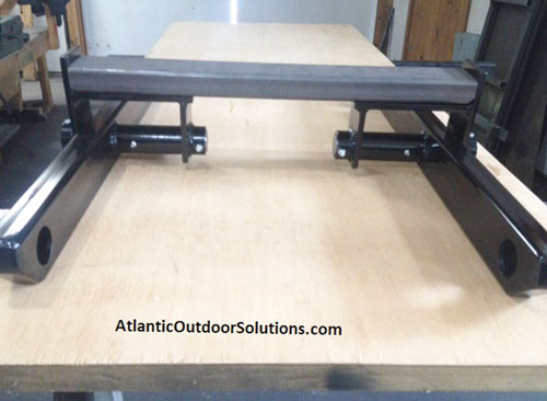 Crossbeam connecting walking beam pivots (crossbeam not included)